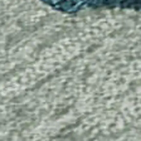 Teal Orange And Ivory Abstract Washable Area Rug With UV Protection Photo 6