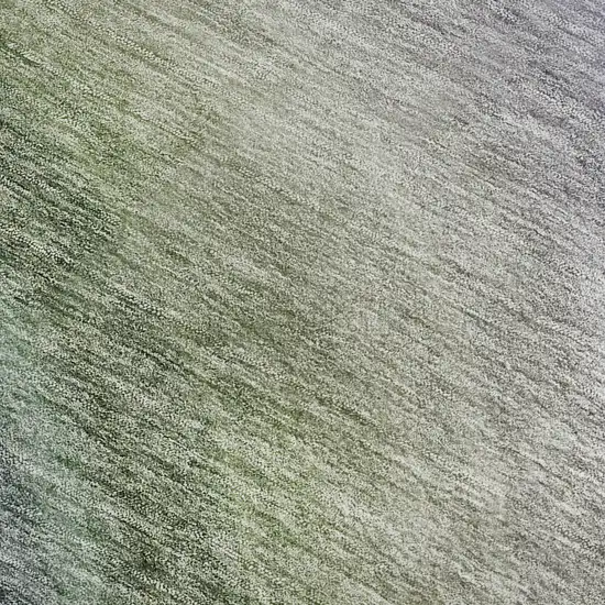 Teal Purple And Green Ombre Washable Area Rug With UV Protection Photo 4