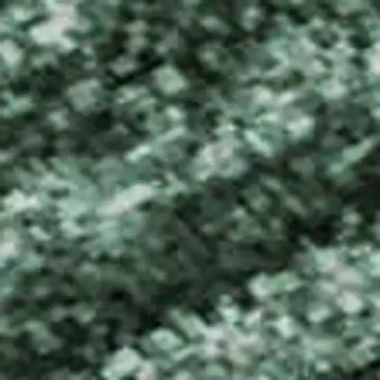 Teal Taupe And Sage Striped Washable Area Rug With UV Protection Photo 2