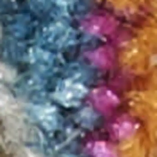 8' Teal And Ivory Medallion Distressed Runner Rug Photo 4