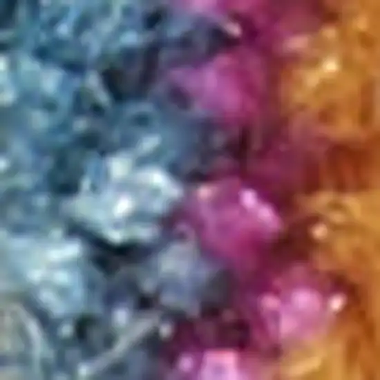 8' Teal And Ivory Medallion Distressed Runner Rug Photo 3