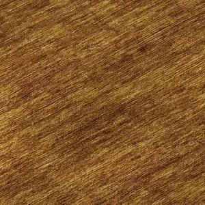 Photo of Terra Cotta Gold And Brown Striped Washable Area Rug With UV Protection