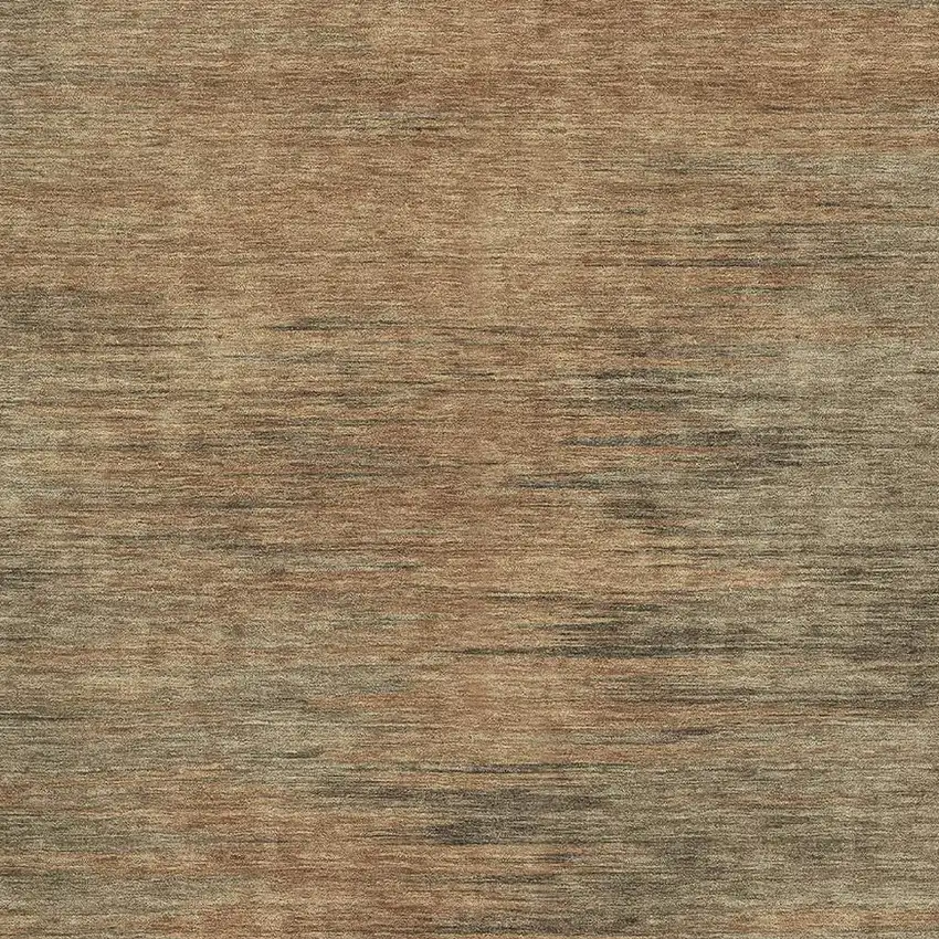 Terra Cotta Gray And Beige Abstract Washable Area Rug With UV Protection Photo 4