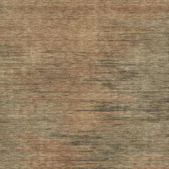 Terra Cotta Gray And Beige Abstract Washable Area Rug With UV Protection Photo 5