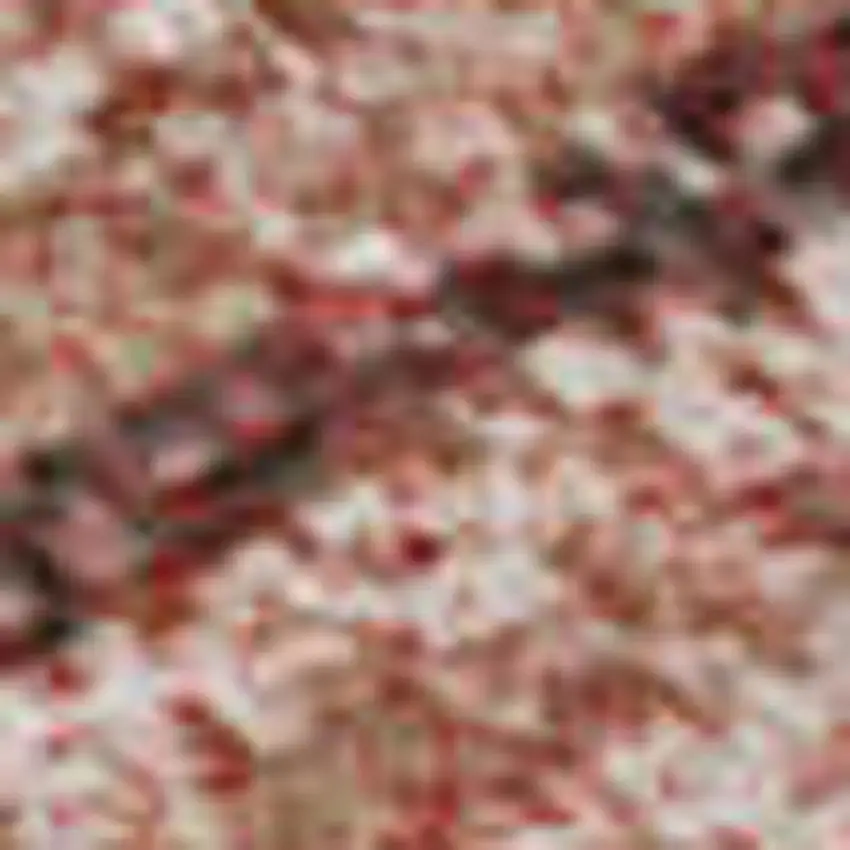 Terra Cotta Salmon And Blush Abstract Geometric Washable Area Rug With UV Protection Photo 2