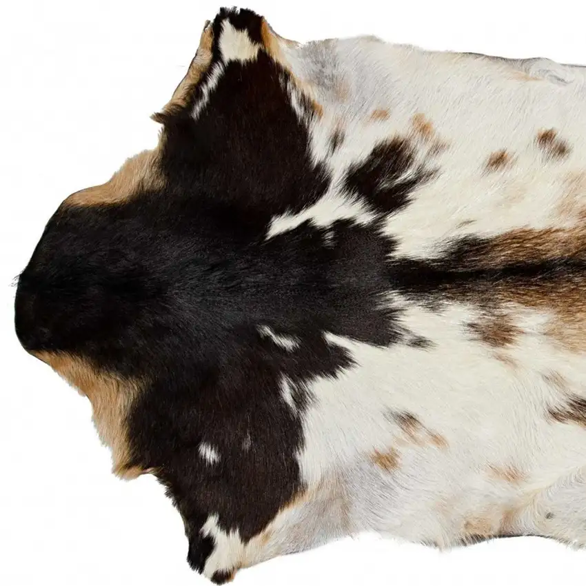 Tricolor And White Calfskin - Area Rug Photo 3