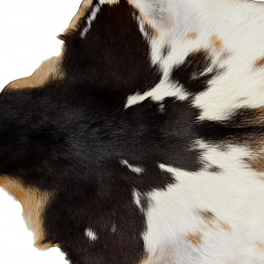 Tricolor And White Calfskin - Area Rug Photo 2