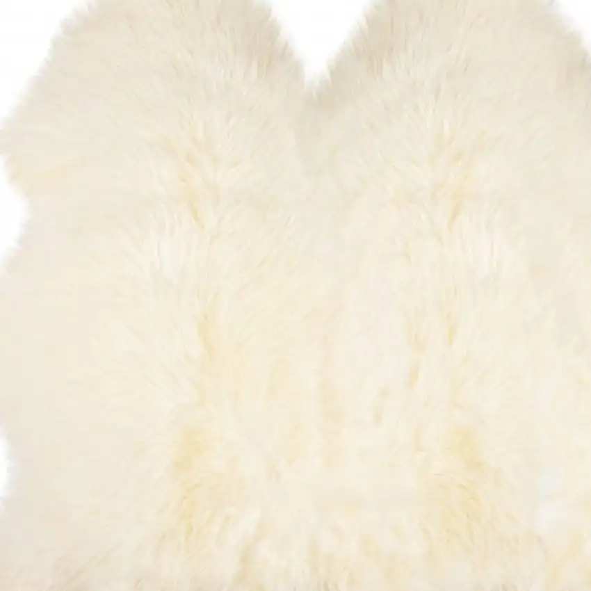 Trio Natural Sheepskin Area Rug Photo 6