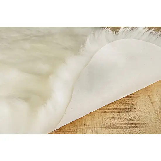 Trio Natural Sheepskin Area Rug Photo 5