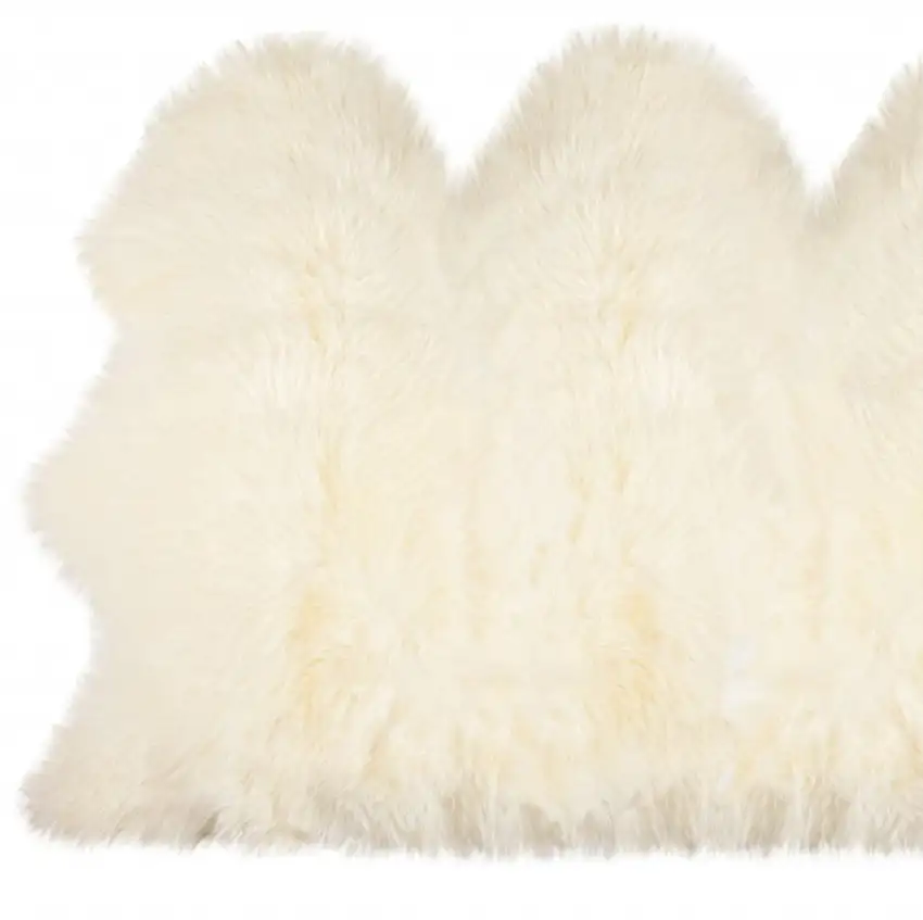 Trio Natural Sheepskin Area Rug Photo 7