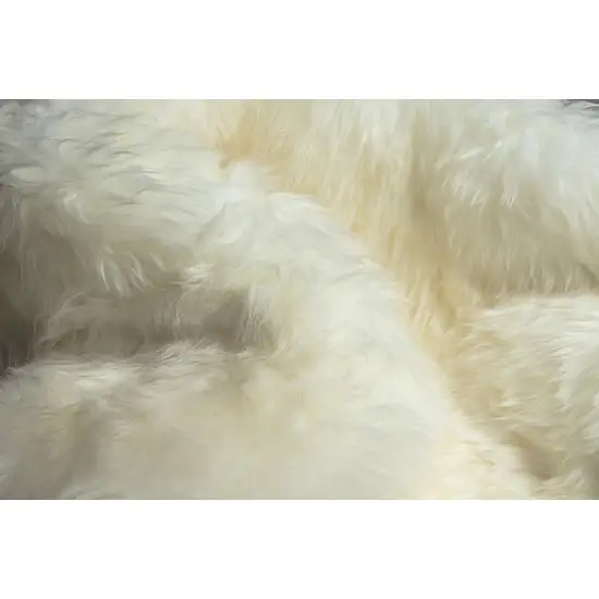 Trio Natural Sheepskin Area Rug Photo 2