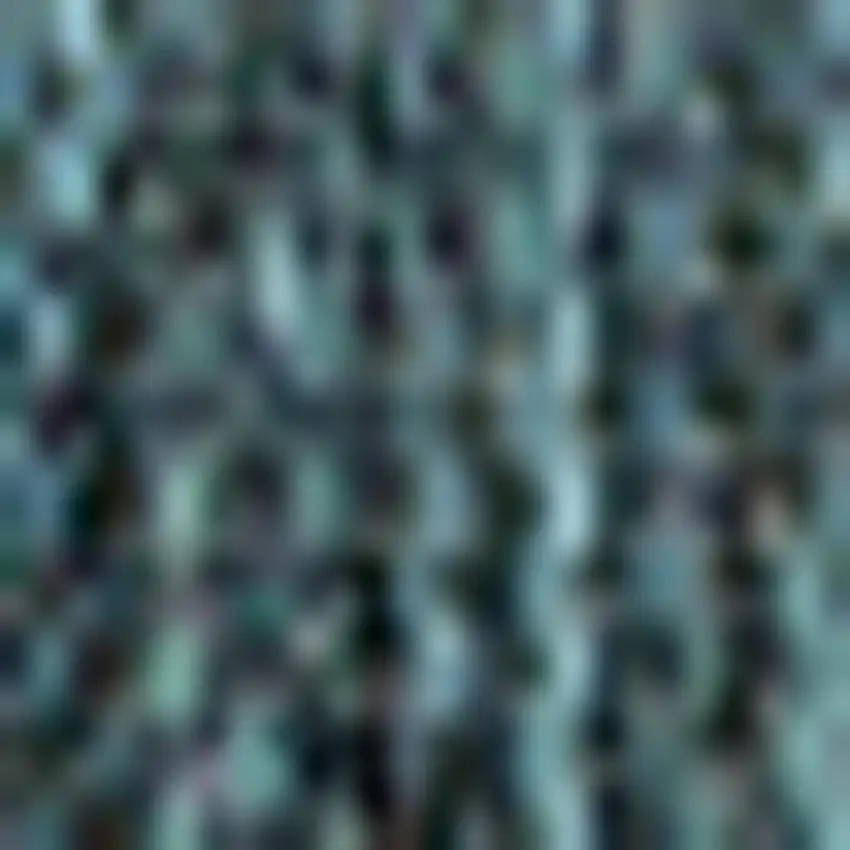 Turquoise And Cream Geometric Indoor Outdoor Area Rug Photo 2