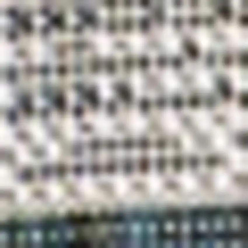 Turquoise And Cream Indoor Outdoor Area Rug Photo 2