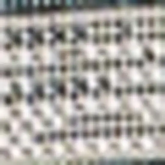 Turquoise And Cream Indoor Outdoor Area Rug Photo 2