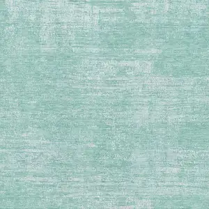 Photo of Turquoise And Ivory Abstract Washable Area Rug With UV Protection