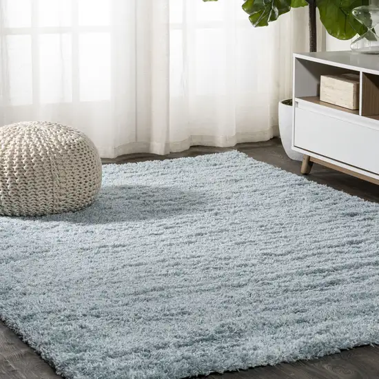 Turquoise Flatweave Area Rug Photo 5