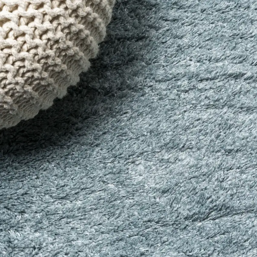 Turquoise Flatweave Area Rug Photo 9