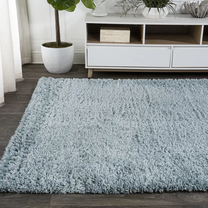 Turquoise Flatweave Area Rug Photo 6