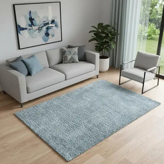 Turquoise Flatweave Area Rug Photo 1