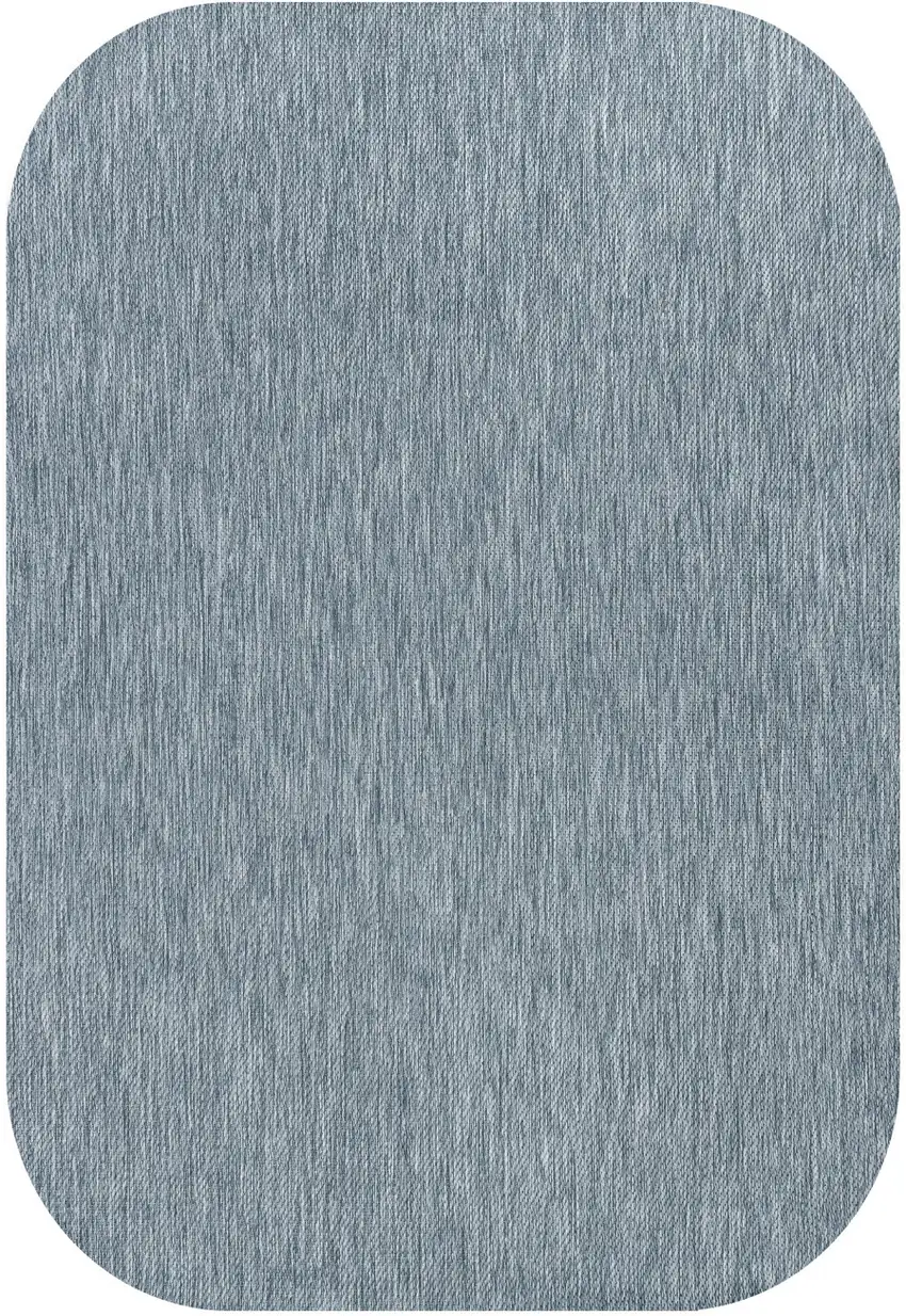 Turquoise Indoor Outdoor Area Rug Photo 3