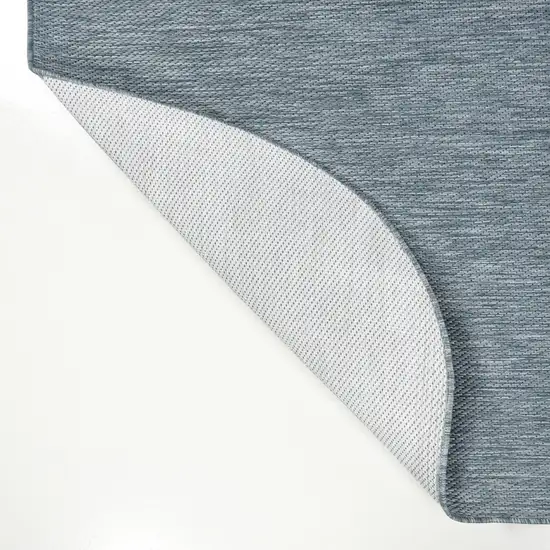 Turquoise Indoor Outdoor Area Rug Photo 4
