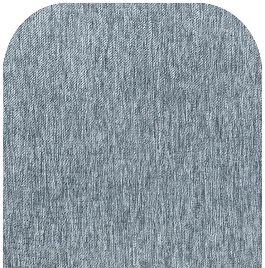 Turquoise Indoor Outdoor Area Rug Photo 3