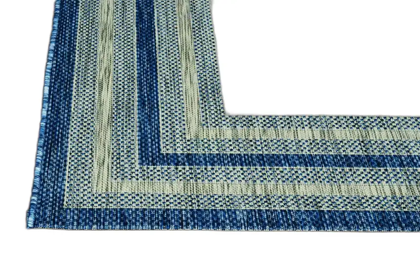 UV Treated Polypropylene Grey or Denim Area Rug Photo 7