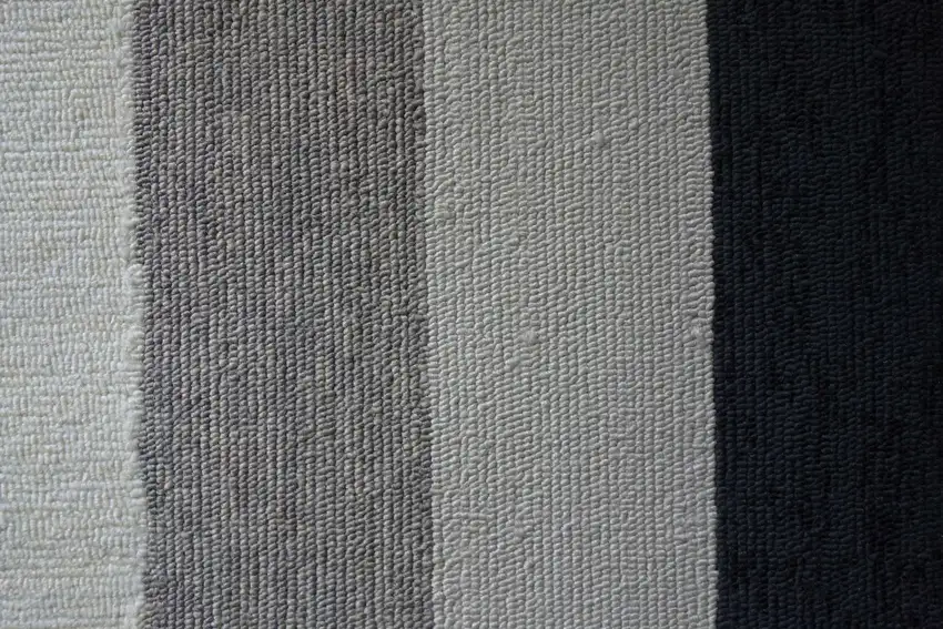 UV treated Polypropylene Charcoal Area Rug Photo 2