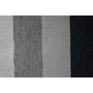 Photo of UV treated Polypropylene Charcoal Area Rug