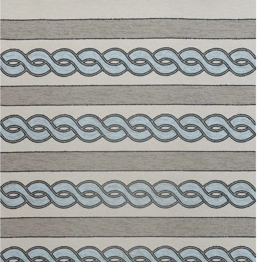 Uv Treated Polypropylene Ivory Or Spa Area Rug Photo 3