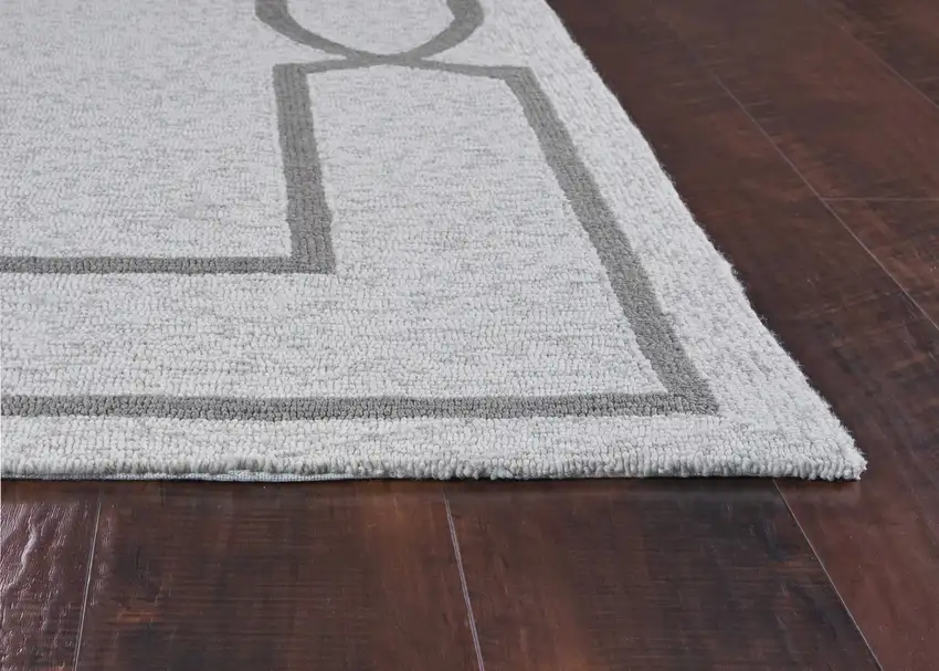 UV treated Polypropylene Oatmeal Area Rug Photo 6