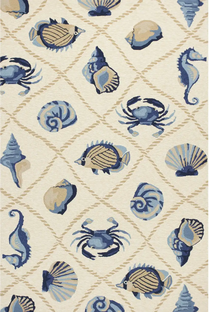 Beige Hand Tufted Area Rug Photo 2