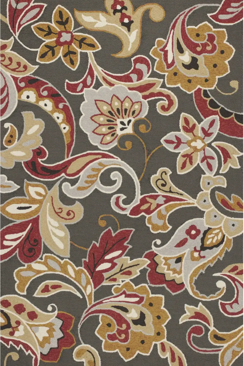 Taupe Hand Tufted Area Rug Photo 2