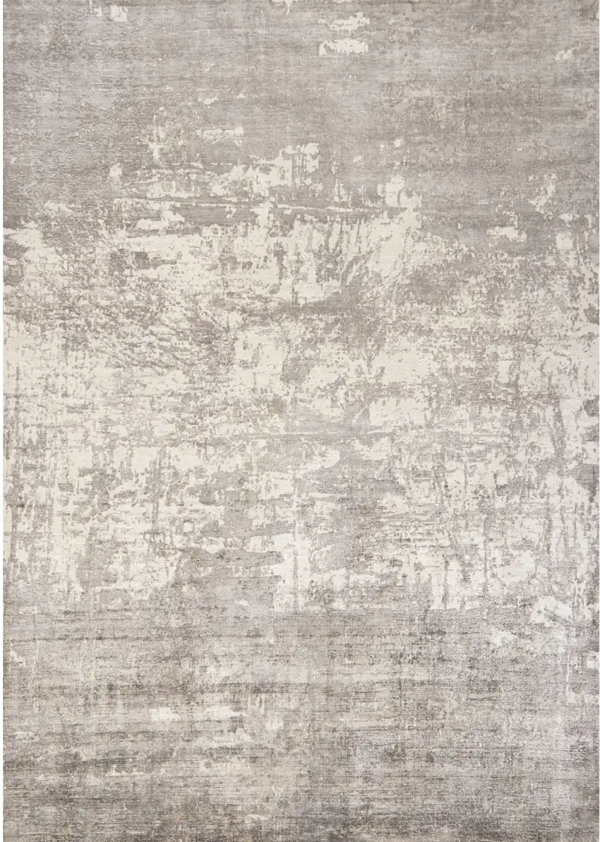 Viscose Beige Area Rug Photo 2