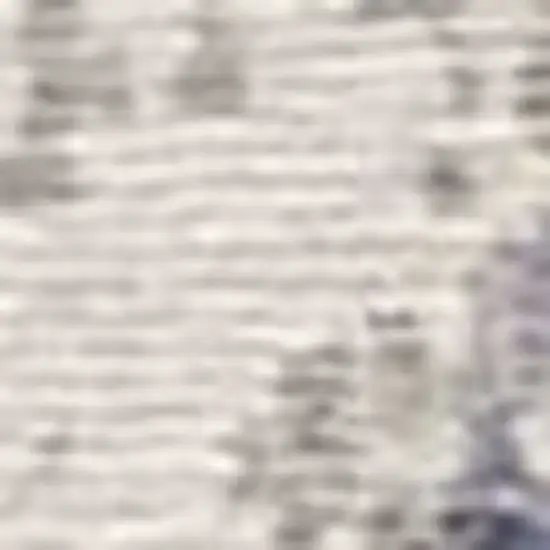 Gray And Ivory Abstract Hand Loomed Area Rug Photo 6