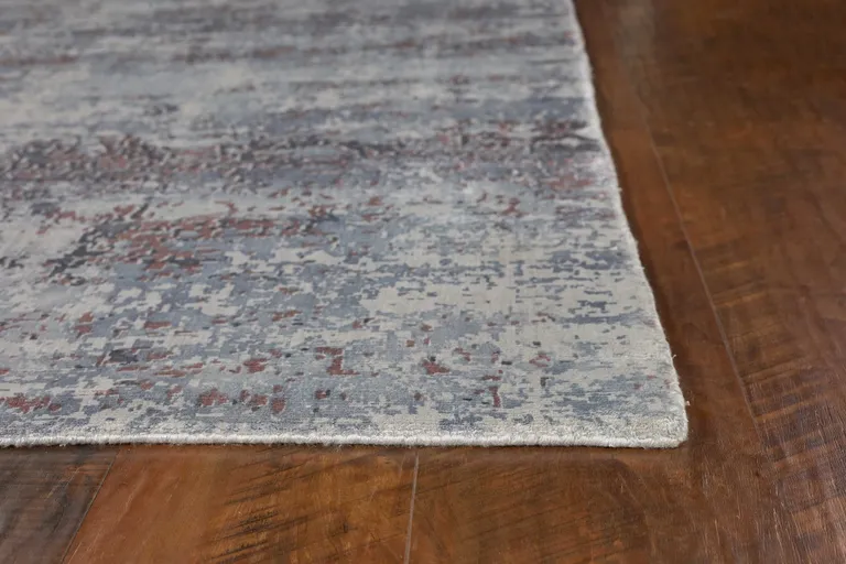 Viscose Slate Area Rug Photo 1
