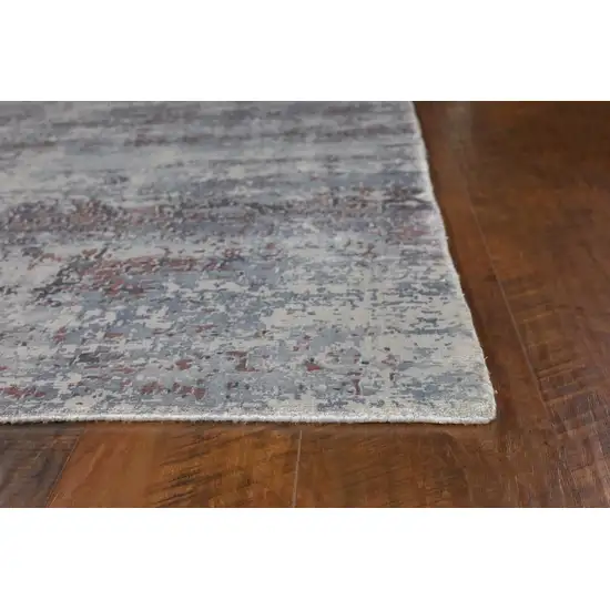 Viscose Slate Area Rug Photo 1