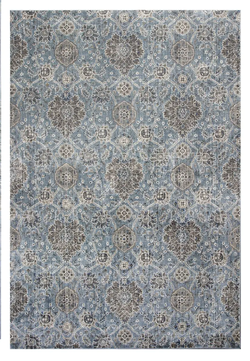 Viscose Slate Area Rug Photo 2