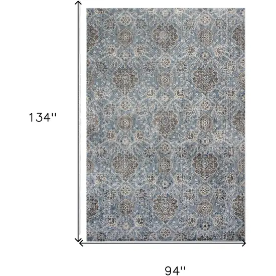 Viscose Slate Area Rug Photo 3