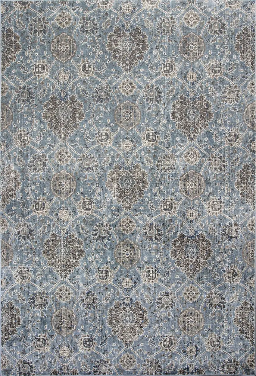 Viscose Slate Area Rug Photo 1