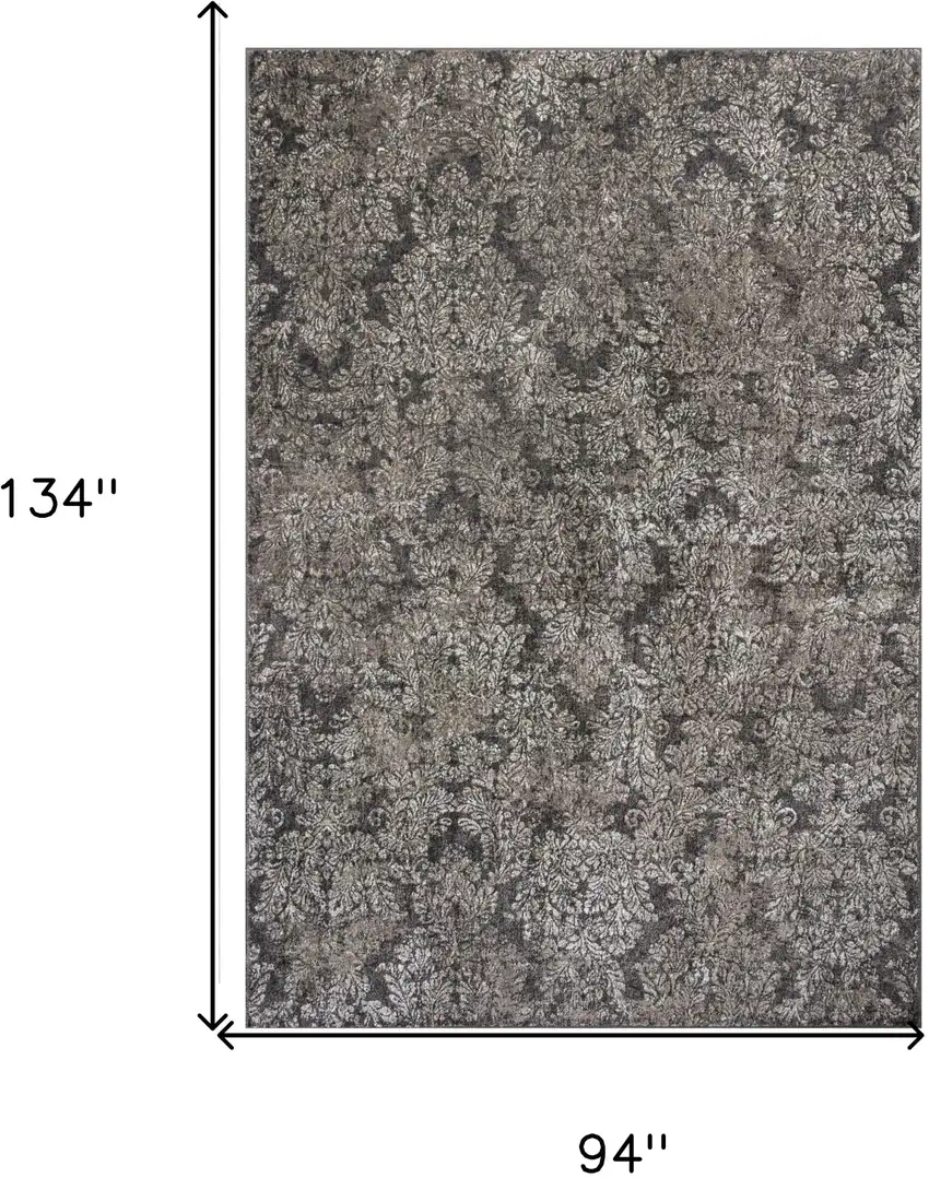 Viscose Taupe Or  Sand Area Rug Photo 3