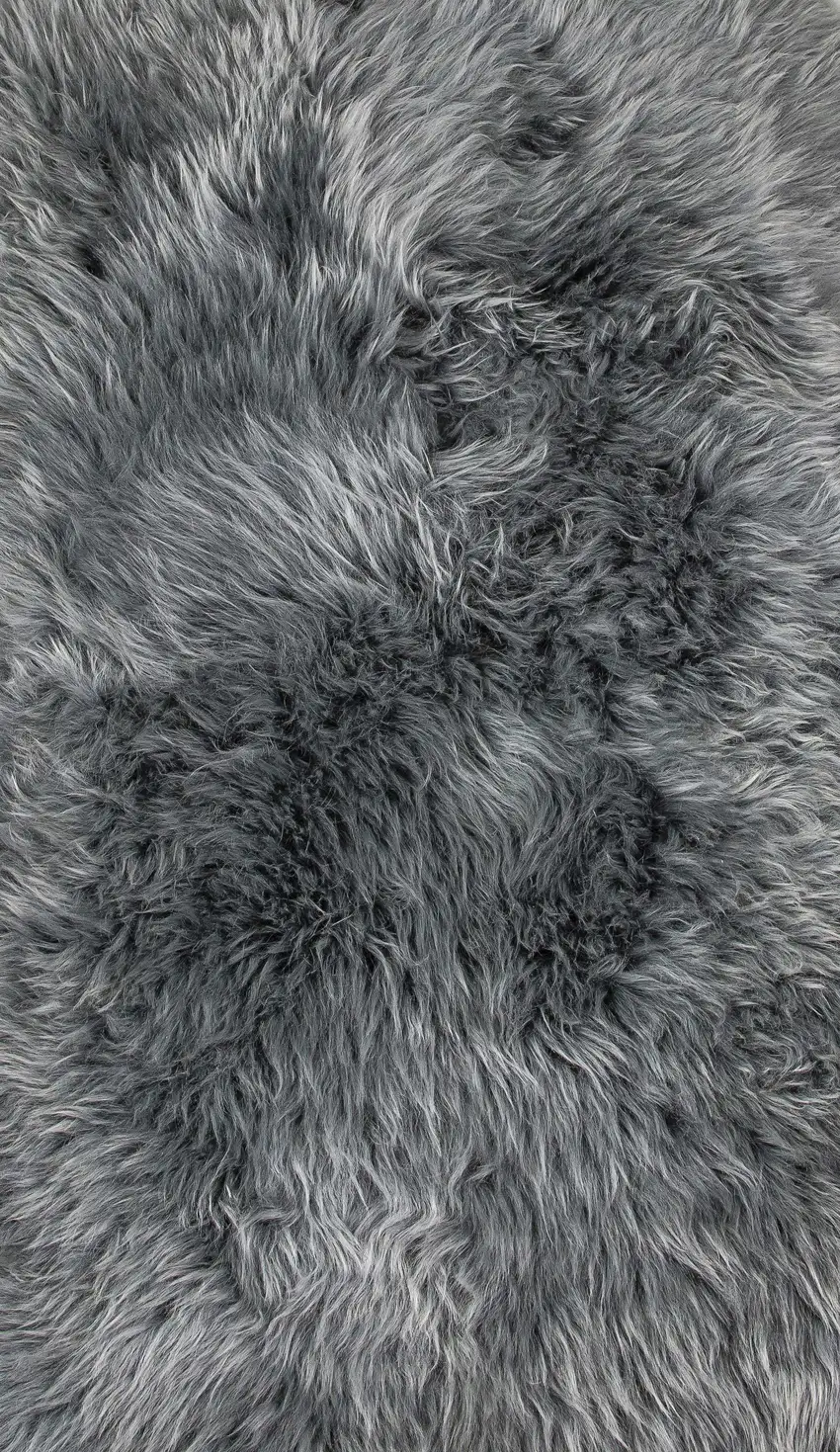 Warm Gray New Zealand Natural Sheepskin Rug Photo 2