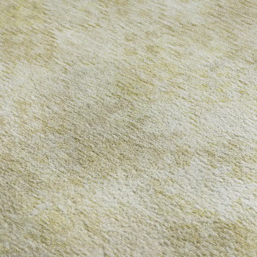 Wheat And Beige Abstract Geometric Washable Area Rug With UV Protection Photo 2