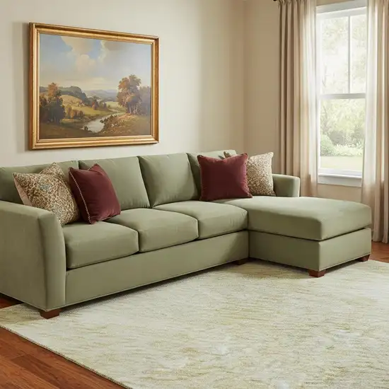 Wheat And Beige Abstract Geometric Washable Area Rug With UV Protection Photo 2