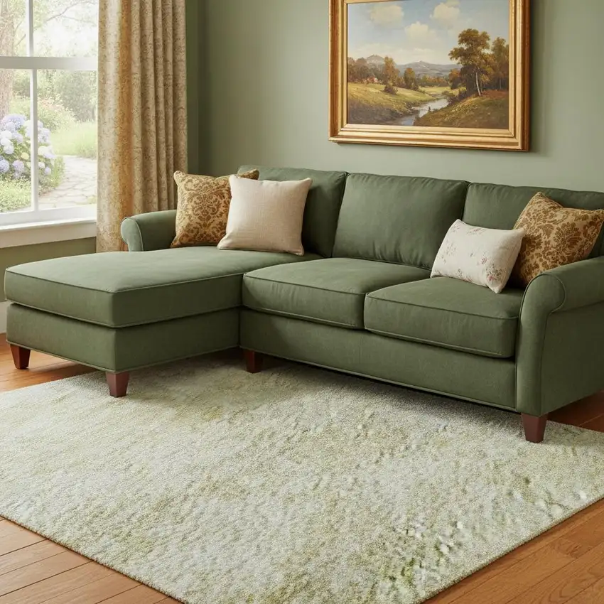 Wheat And Beige Abstract Geometric Washable Area Rug With UV Protection Photo 2