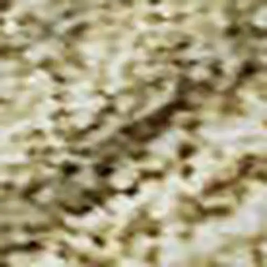 Wheat And Beige Damask Washable Area Rug With UV Protection Photo 2