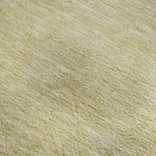 Wheat And Beige Ombre Washable Area Rug With UV Protection Photo 3