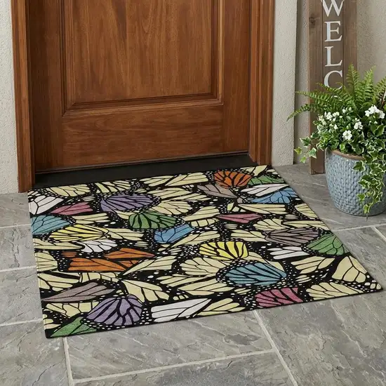 Wheat And Gold Animal Print Washable Indoor Outdoor Area Rug Photo 1