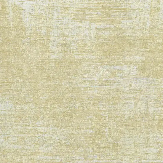 Wheat And Ivory Abstract Washable Area Rug With UV Protection Photo 4