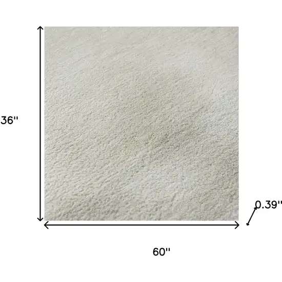 Wheat And Ivory Striped Washable Area Rug With UV Protection Photo 8